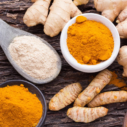 Curcuma y Jengibre