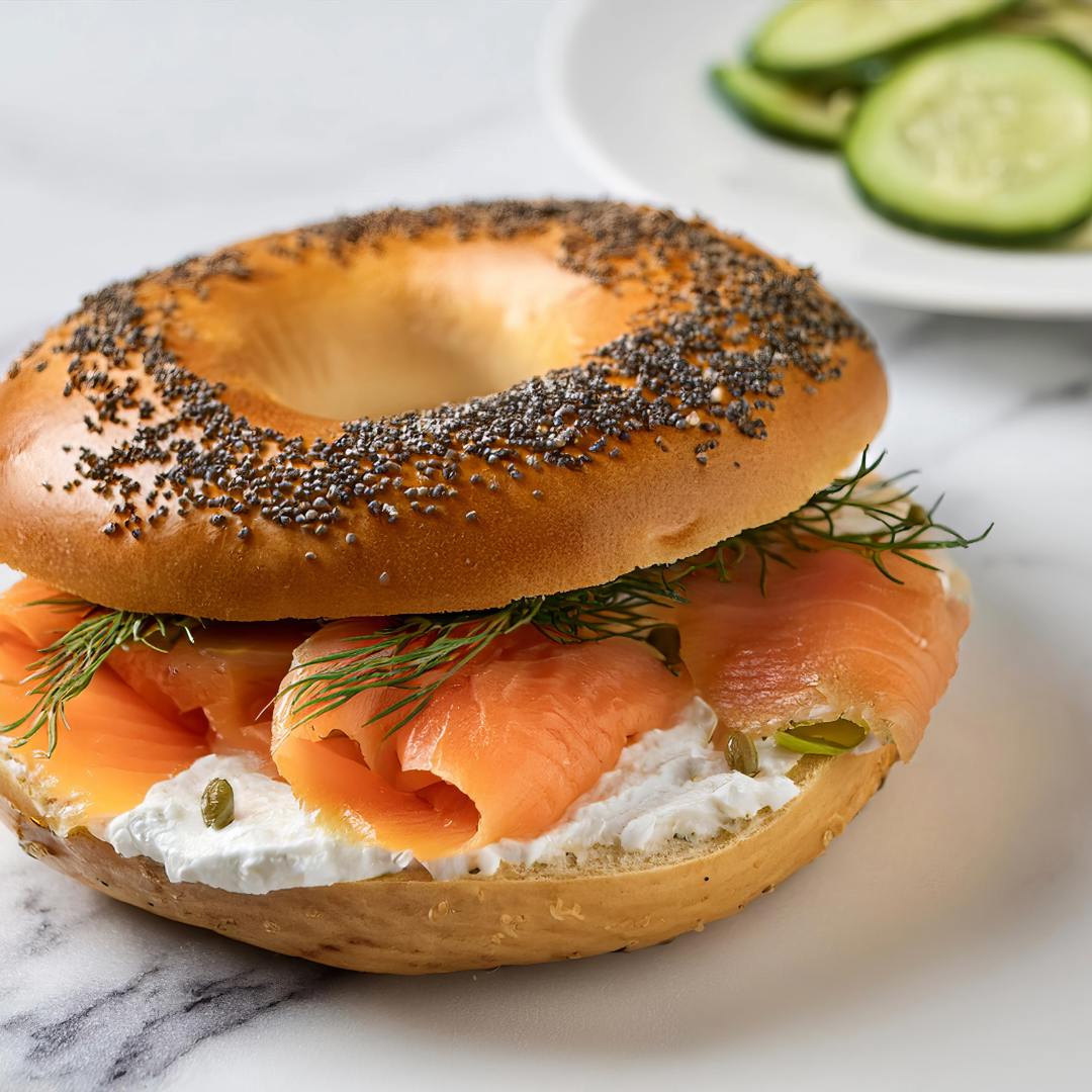 bagel semilla amapola