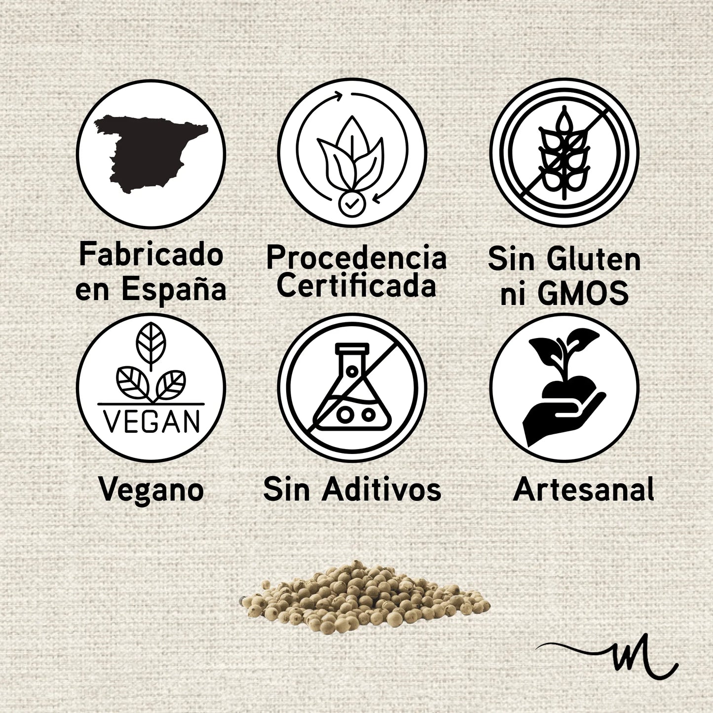 Pimienta Blanca Grano