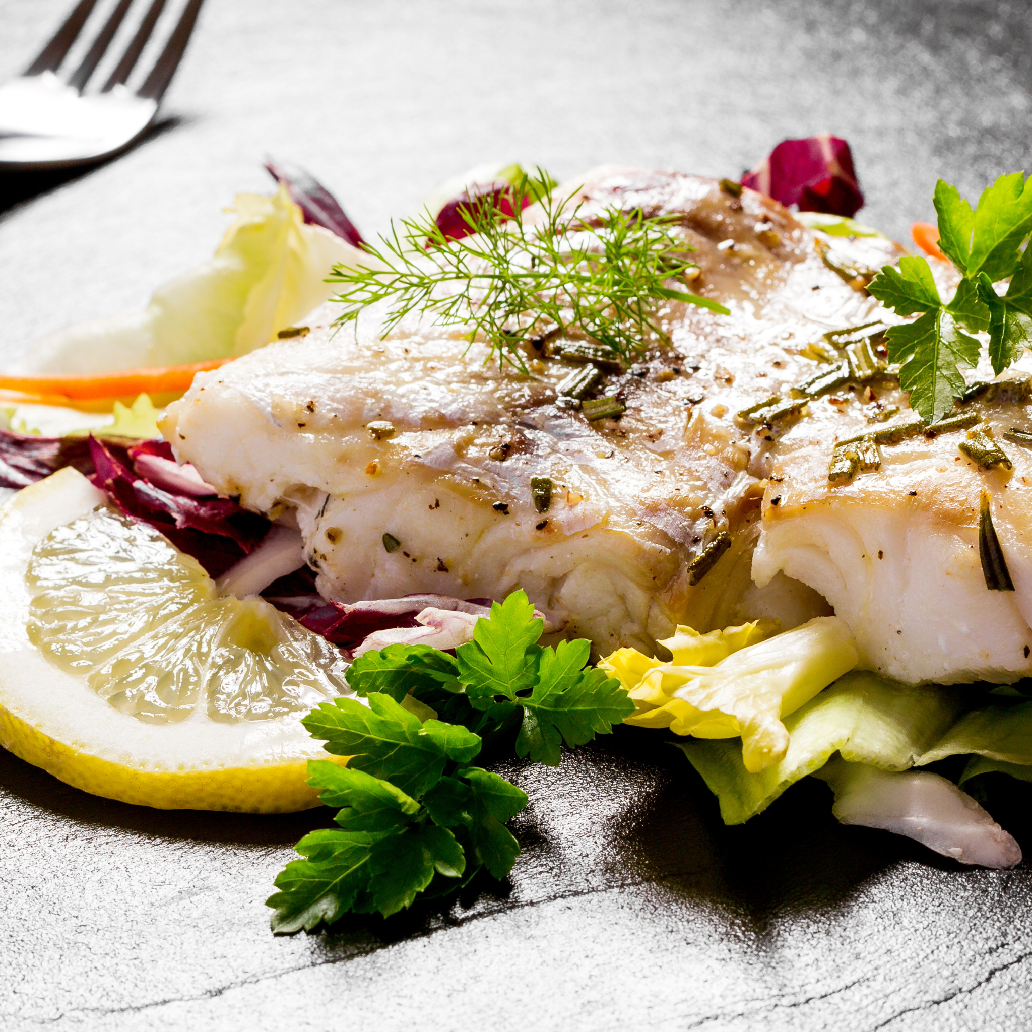 Pescado a la sal