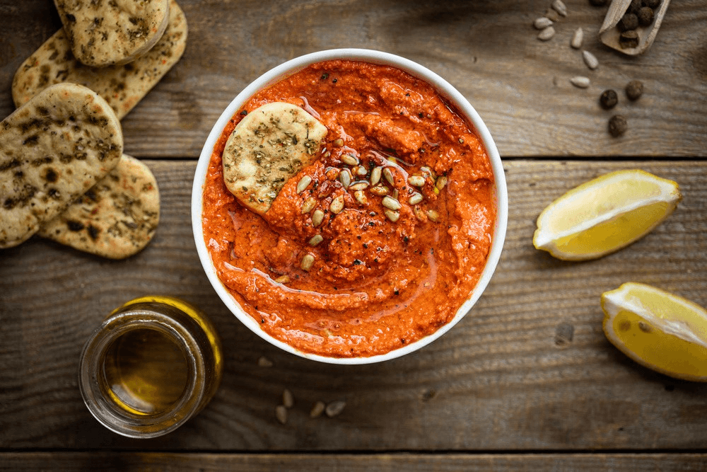 Crema de Pimientos Asados con Pimentón