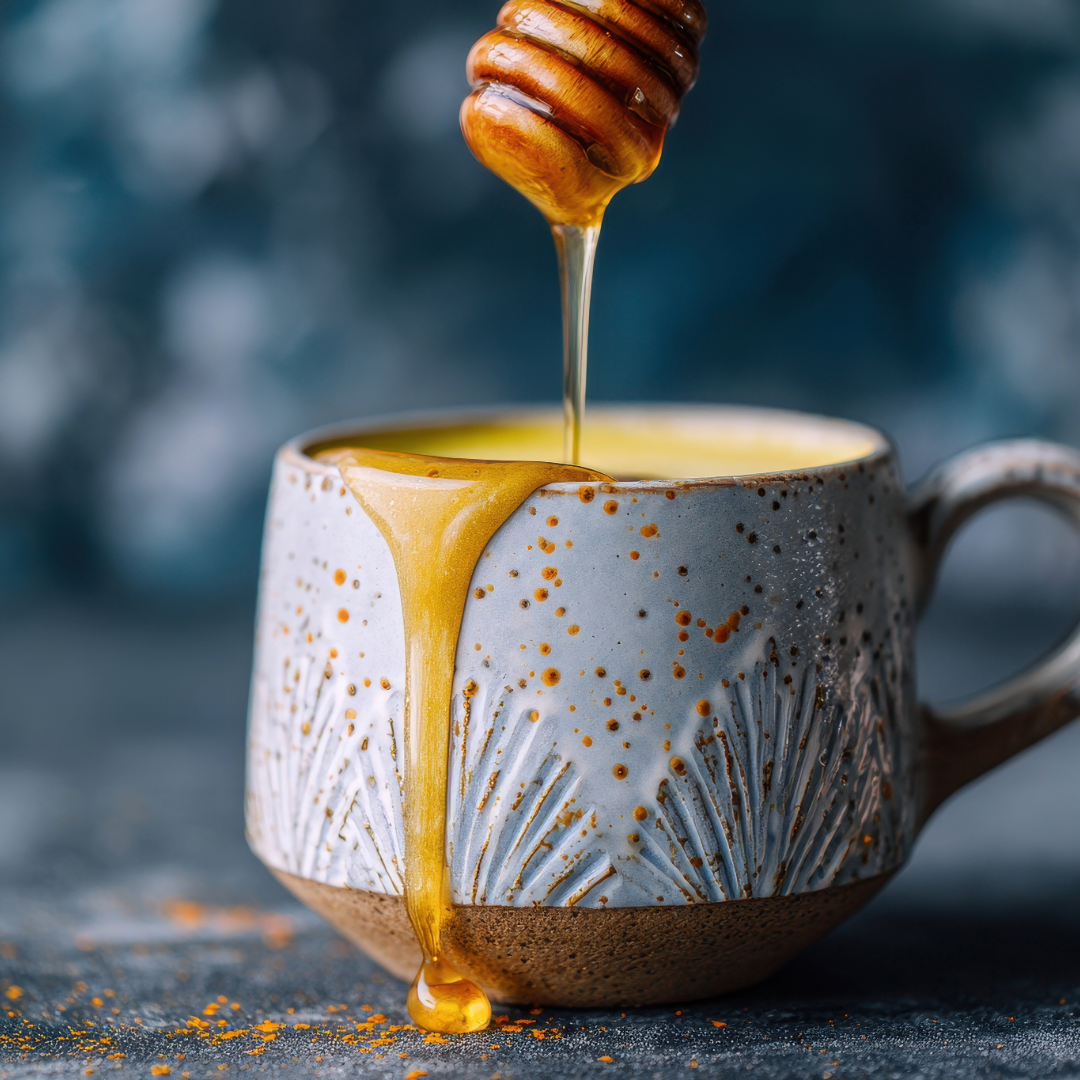 curcuma latte y miel