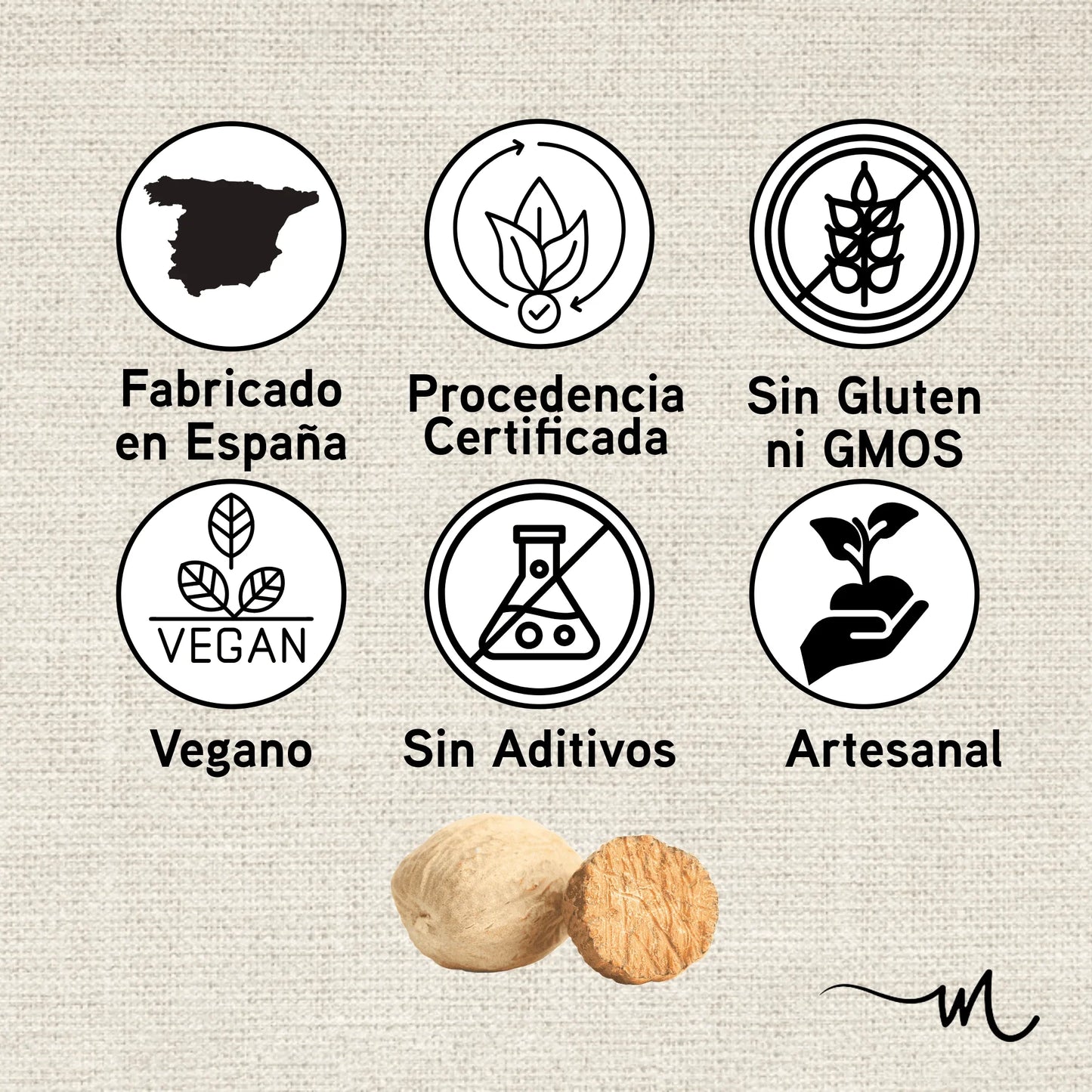Nuez Moscada Grano